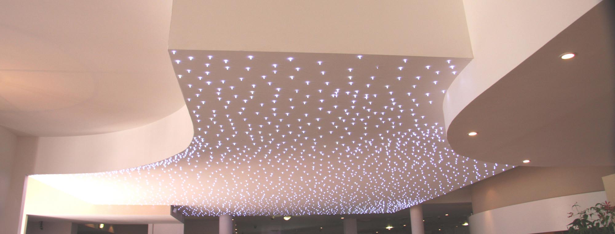 Contemporary ceiling light - PLAFOND ÉTOILÉ - Semeur d'étoiles - glass / LED  / home