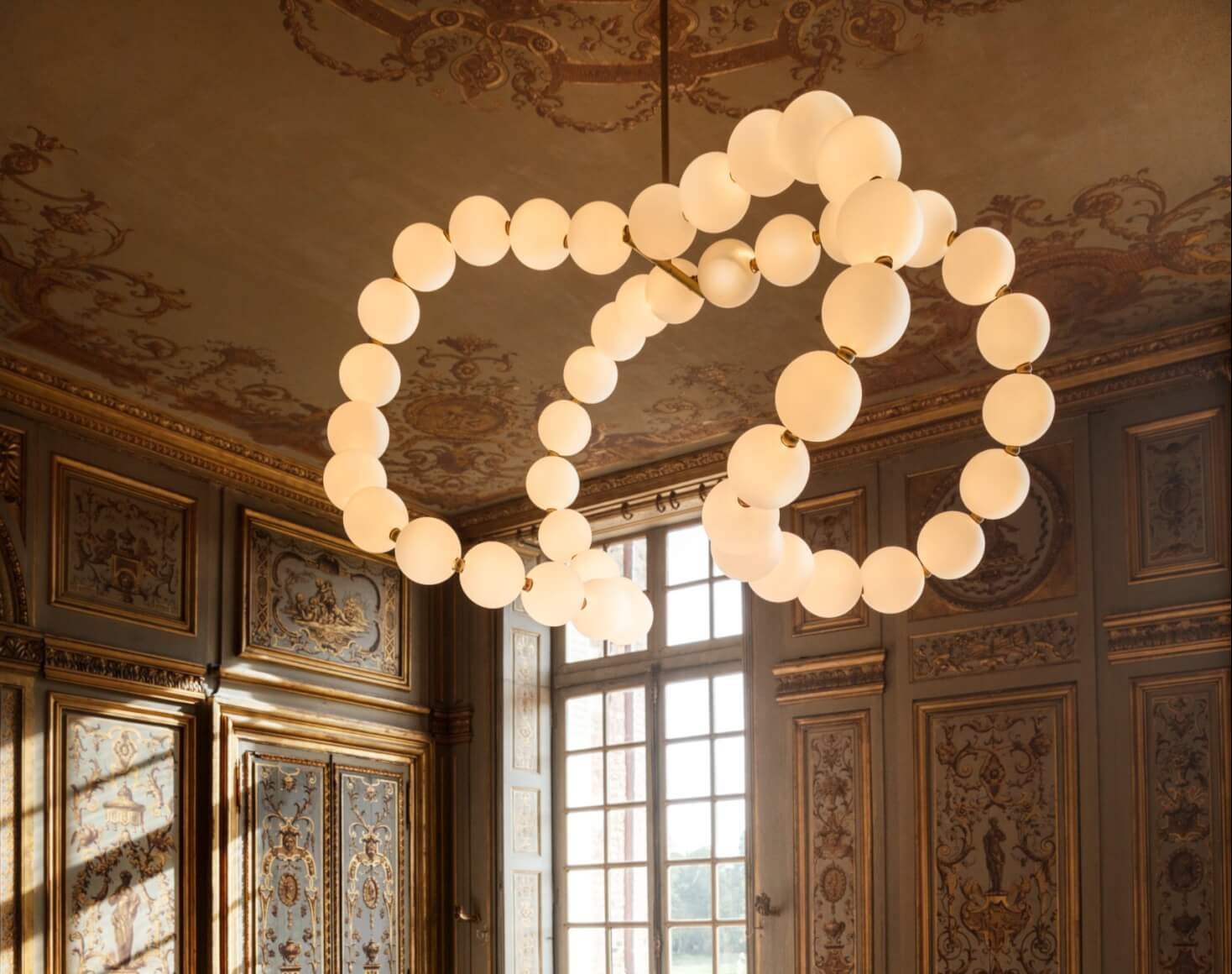 Collier Court En Perles Nacrées Bicolores Vintage - Début XXIe Siècle - État Très Soigné