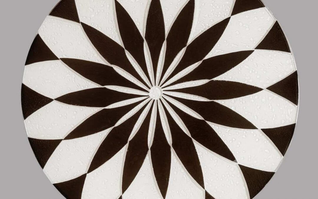 ROSE BICOLORE Wall, ceiling or glass