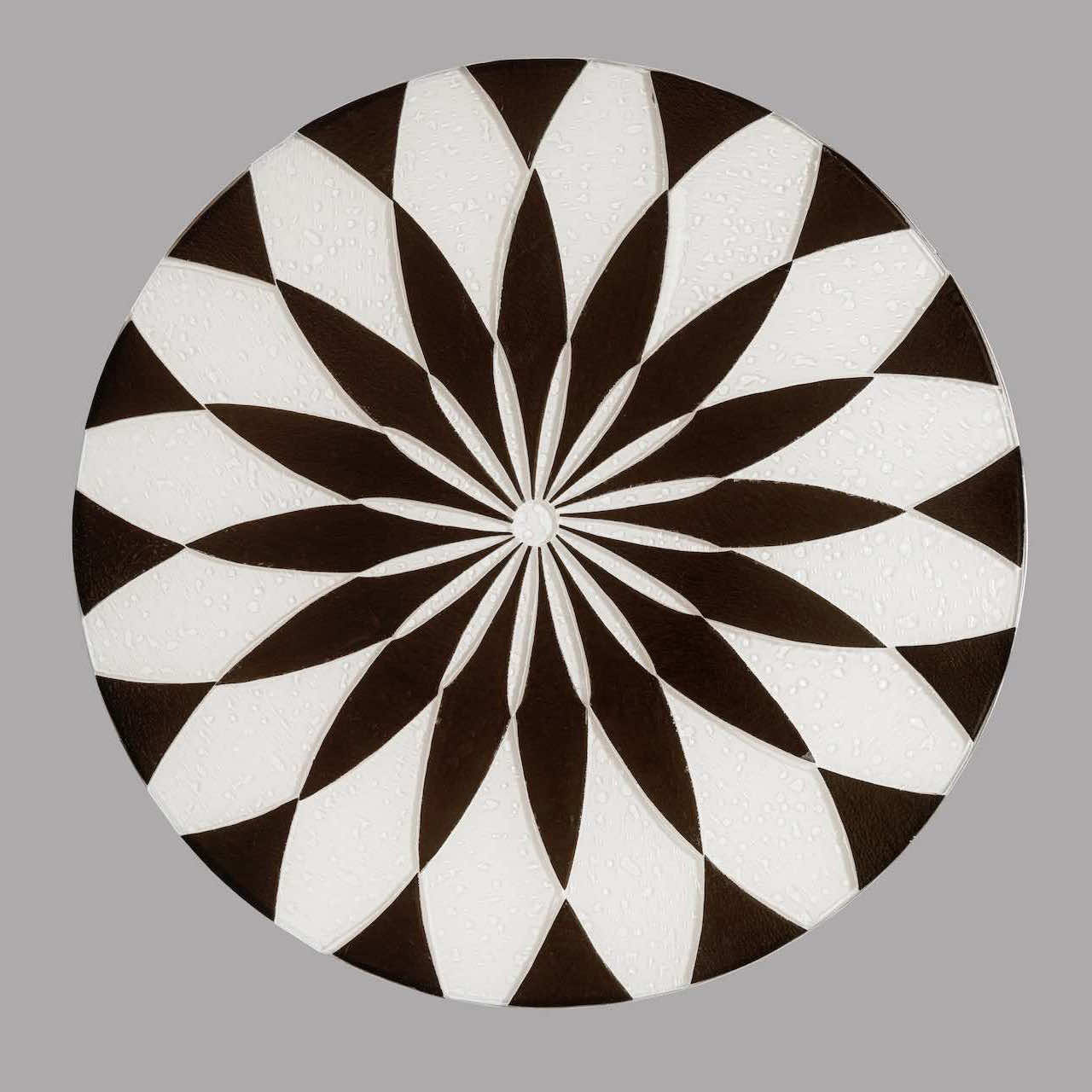 ROSE BICOLORE <br><span>Applique, plafonnier ou vitre</span>